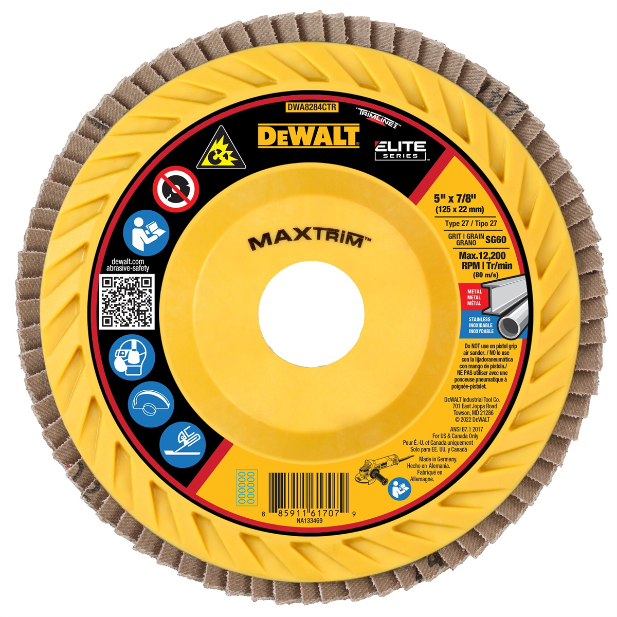 DEWALT 5 X 7/8 60G T27 ELITE CERAMIC TRIM FLAP