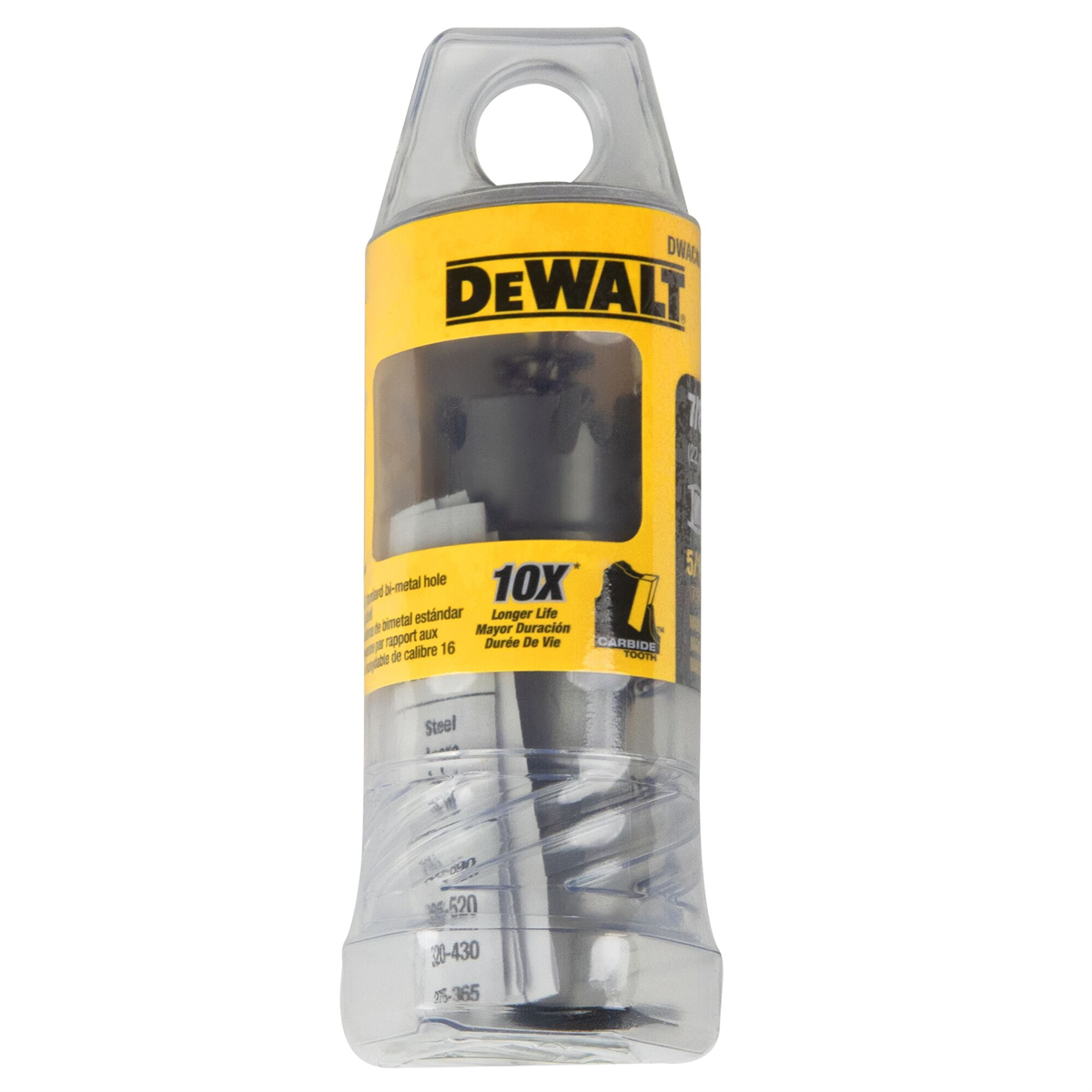 Dewalt 7/8" (22 Mm) Metal Cutting Carbide Holesaw