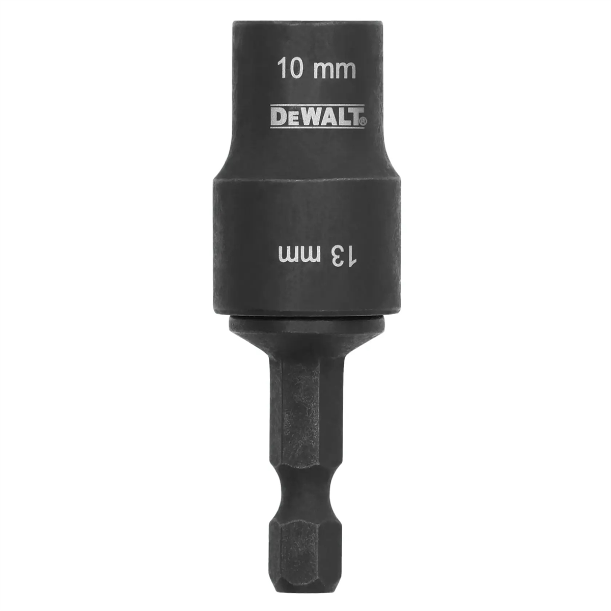 DEWALT 10mm + 13mm Double-Ended/Detachable Nut Driver