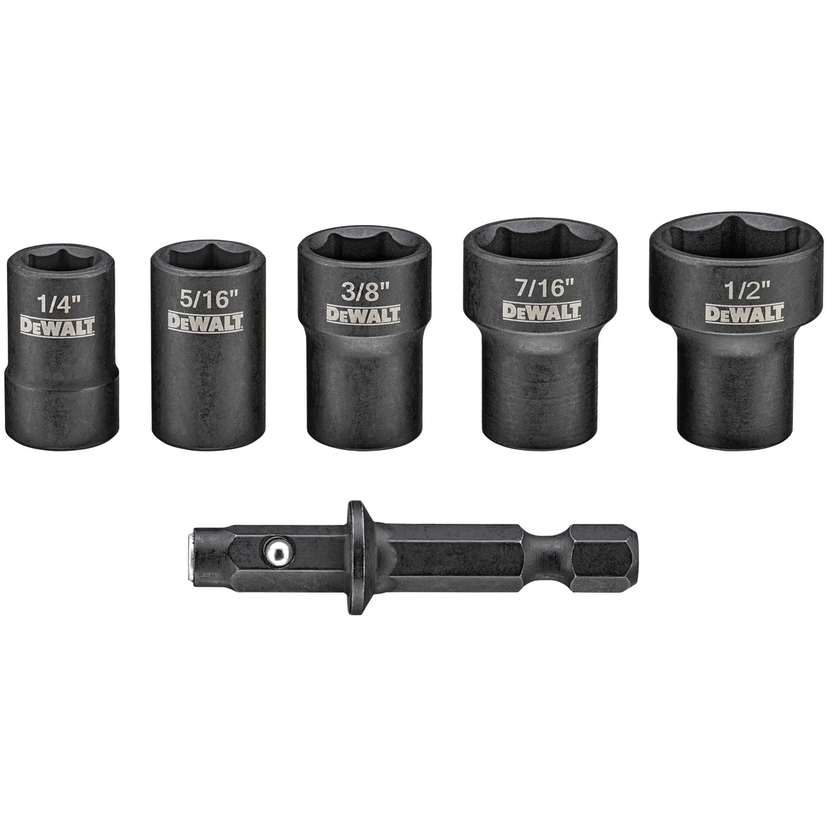 DEWALT Nut Driver Set, Detachable, 5-Piece (Dwadnd5)