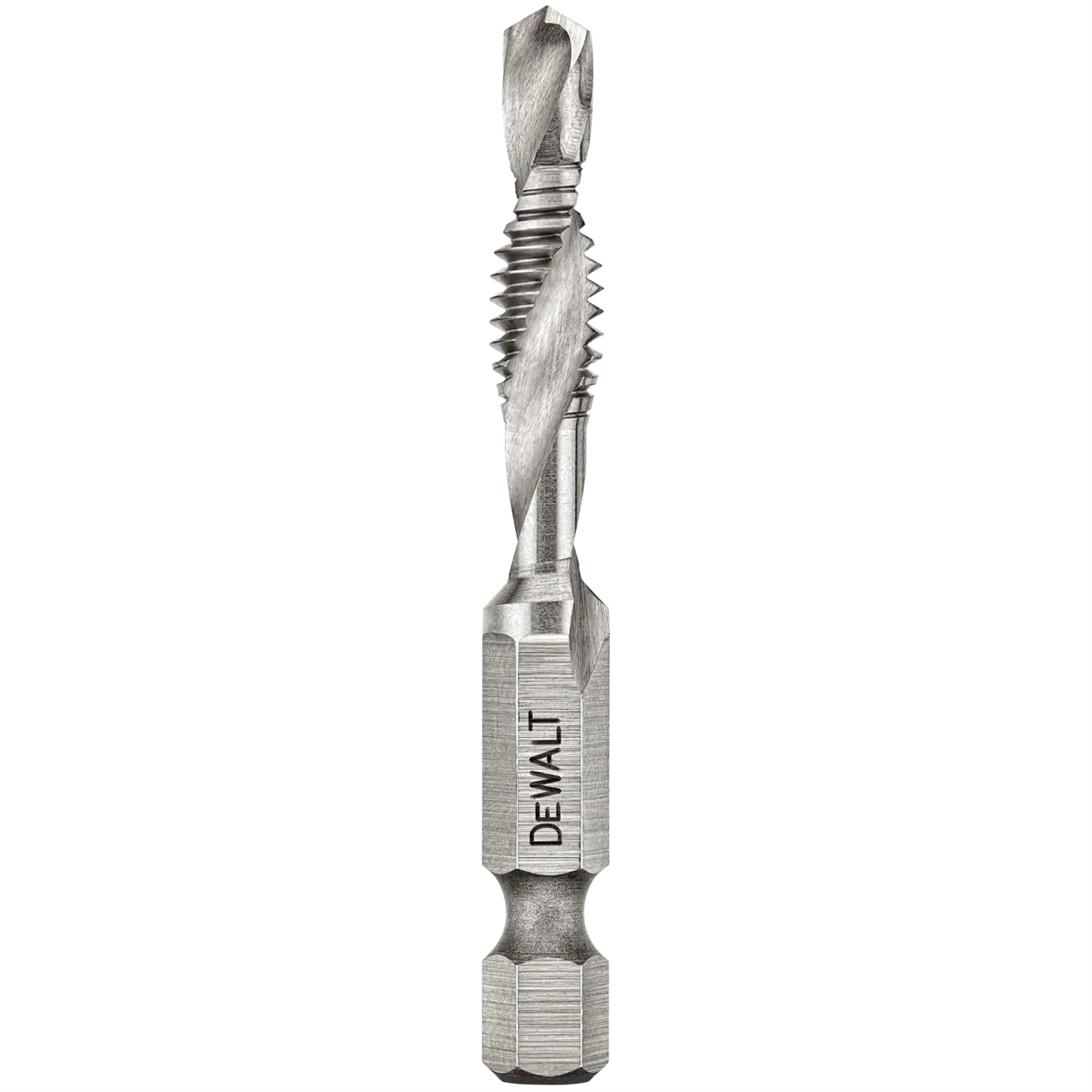 DEWALT Impact Ready 1/4" 20 Drill Tap, 1/4" Capacity