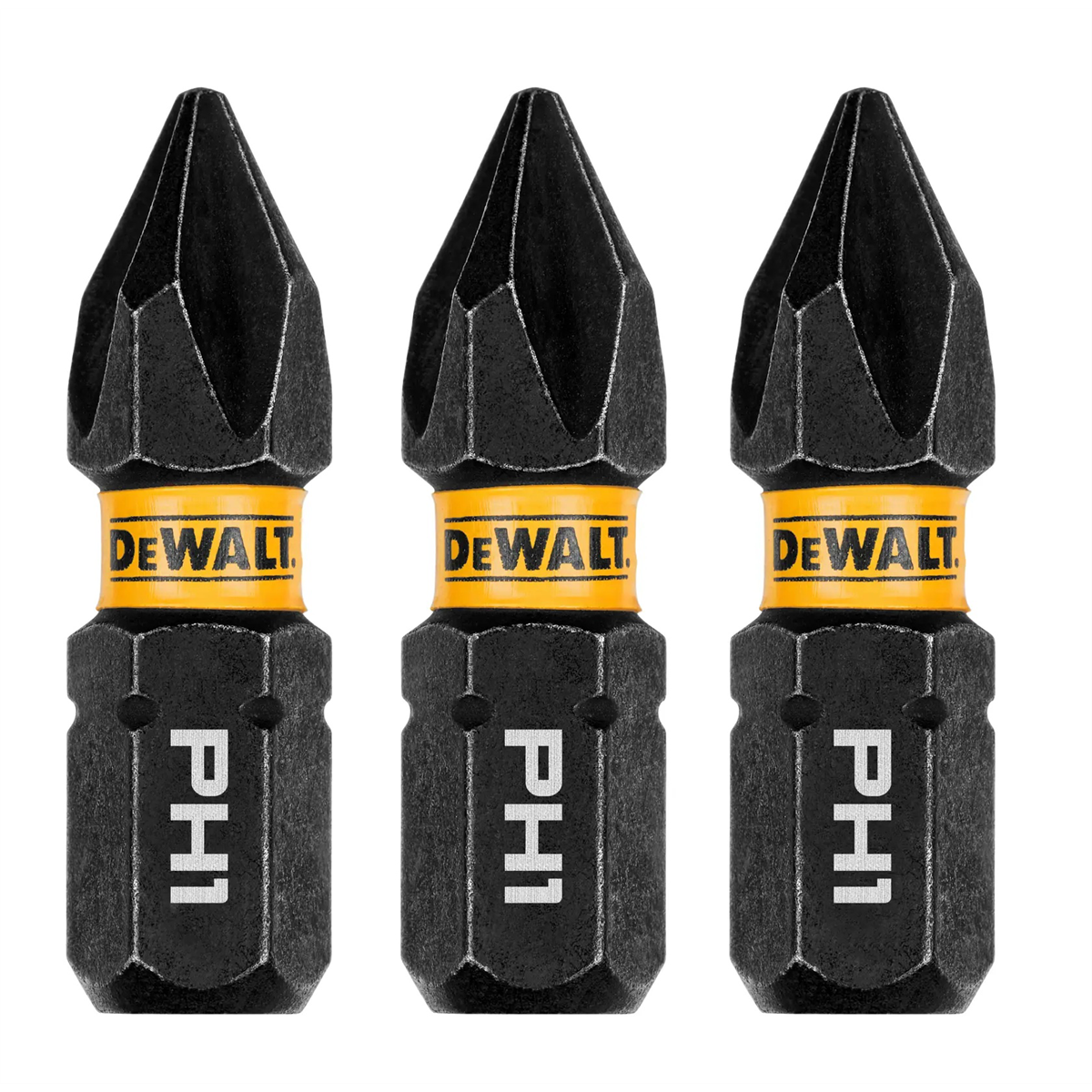 Dewalt 1in Phillips #1 Flextorq 3pk
