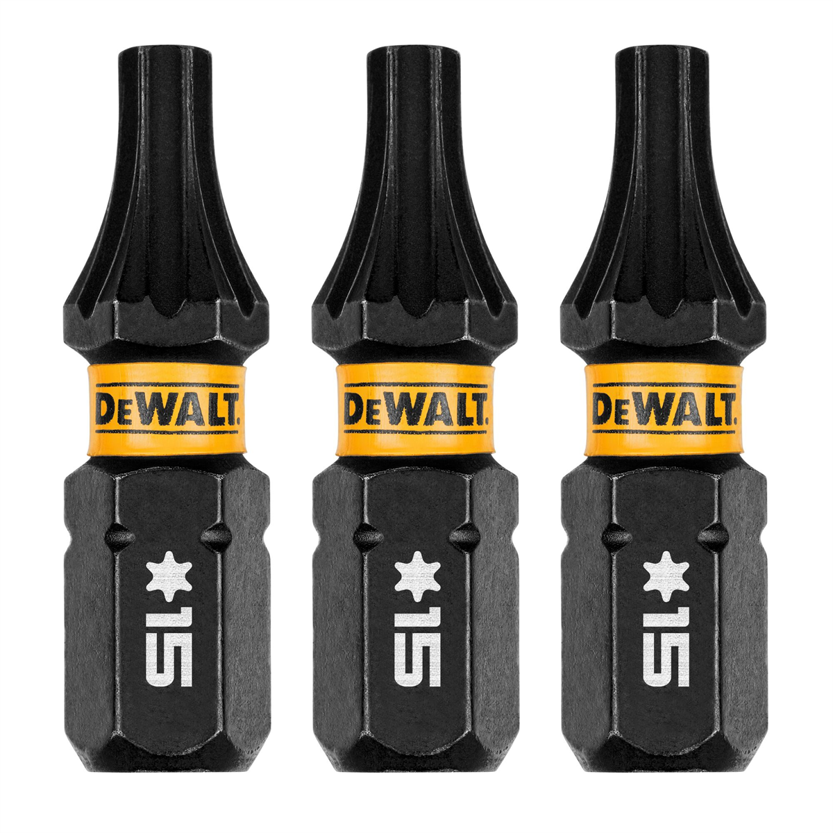 Dewalt 1in Torx T15 Flextorq 3pk