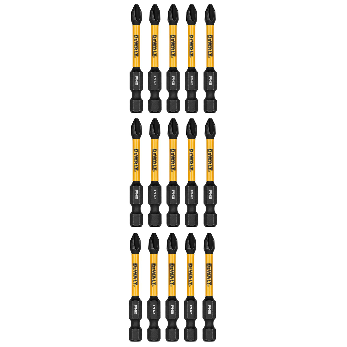 Dewalt 2.25in Phillips #2 Flextorq 15pk
