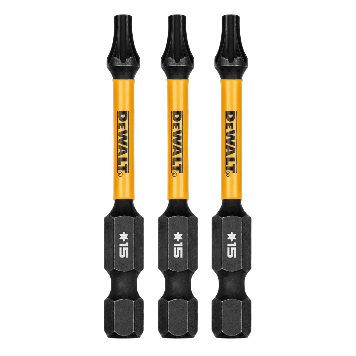 Dewalt 2.25in Torx T15 Flextorq 3pk