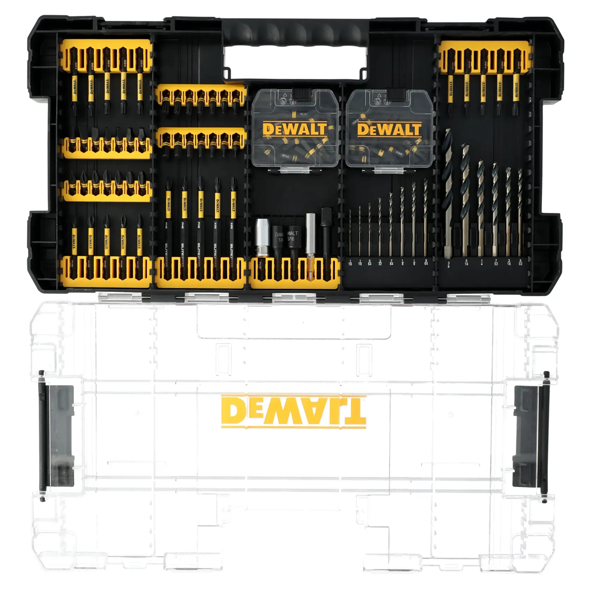 DeWalt ELITE SERIES 100 Piece Impact Ready Drill and Driver Bit Set with ToughCase