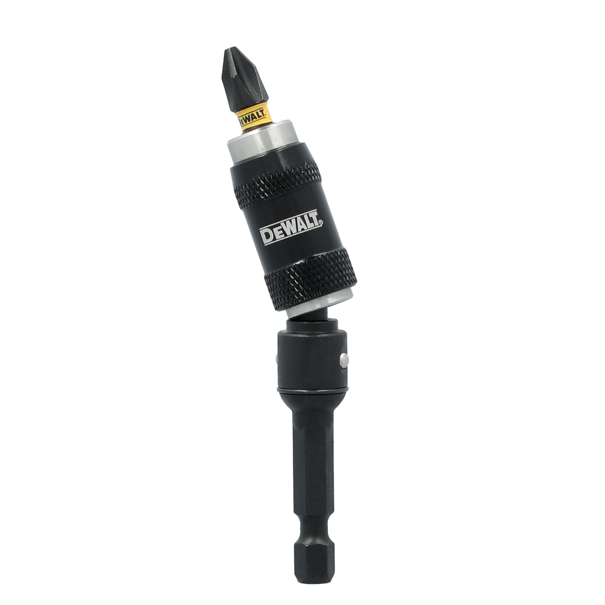 DeWalt  Impact Ready Magnetic Pivot Bit Holder with 1/4 Inch Hex Shank
