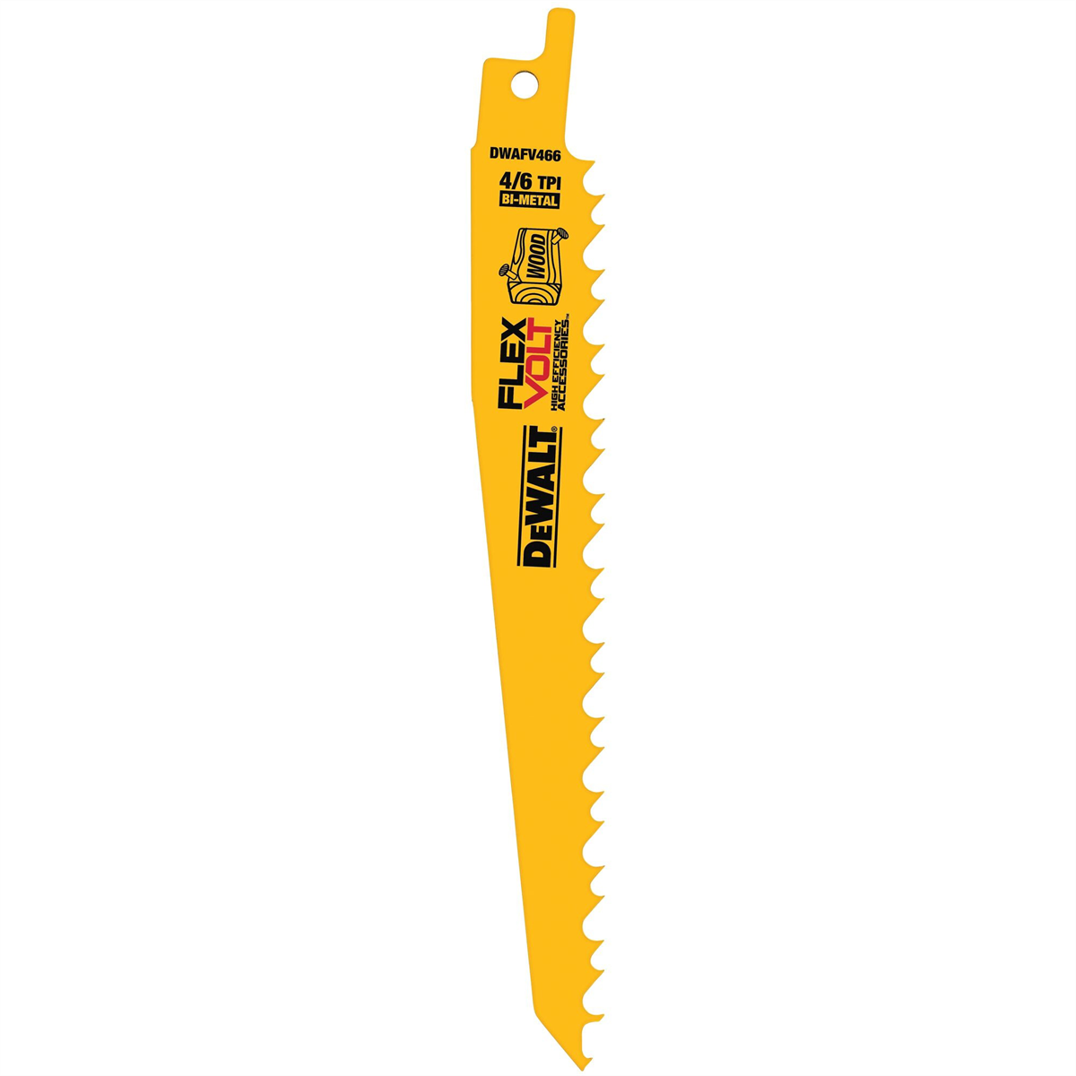 Dewalt Flexvolt Wood Cutting Reciprocating Saw Blades