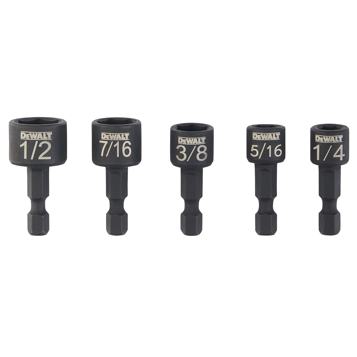 DEWALT - Nut Driver Set, Compact, 5-Piece (Dwaind5)