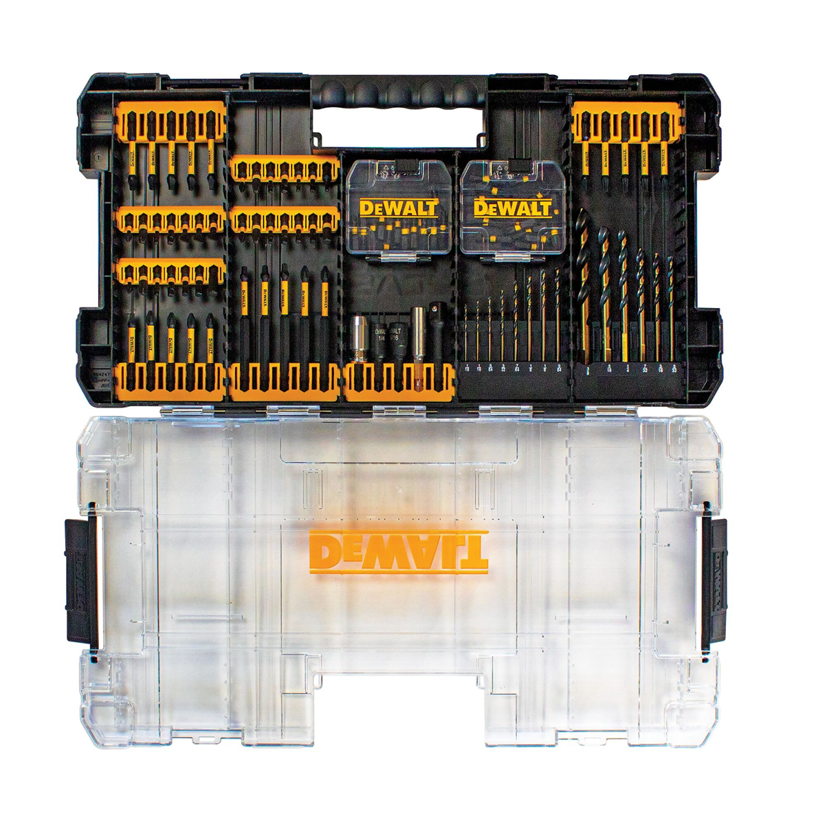 Dewalt 100 Pc. Flextorq Impact Ready Screwdriving Bit Set With Toughcase+ System