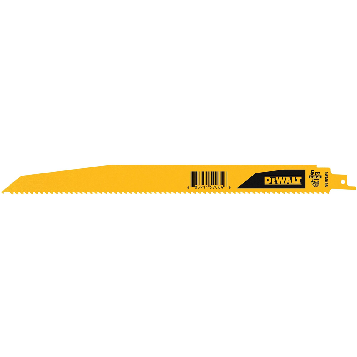 DEWALT 12in 6TPI Demo Reciprocating Saw Blade 1-CT