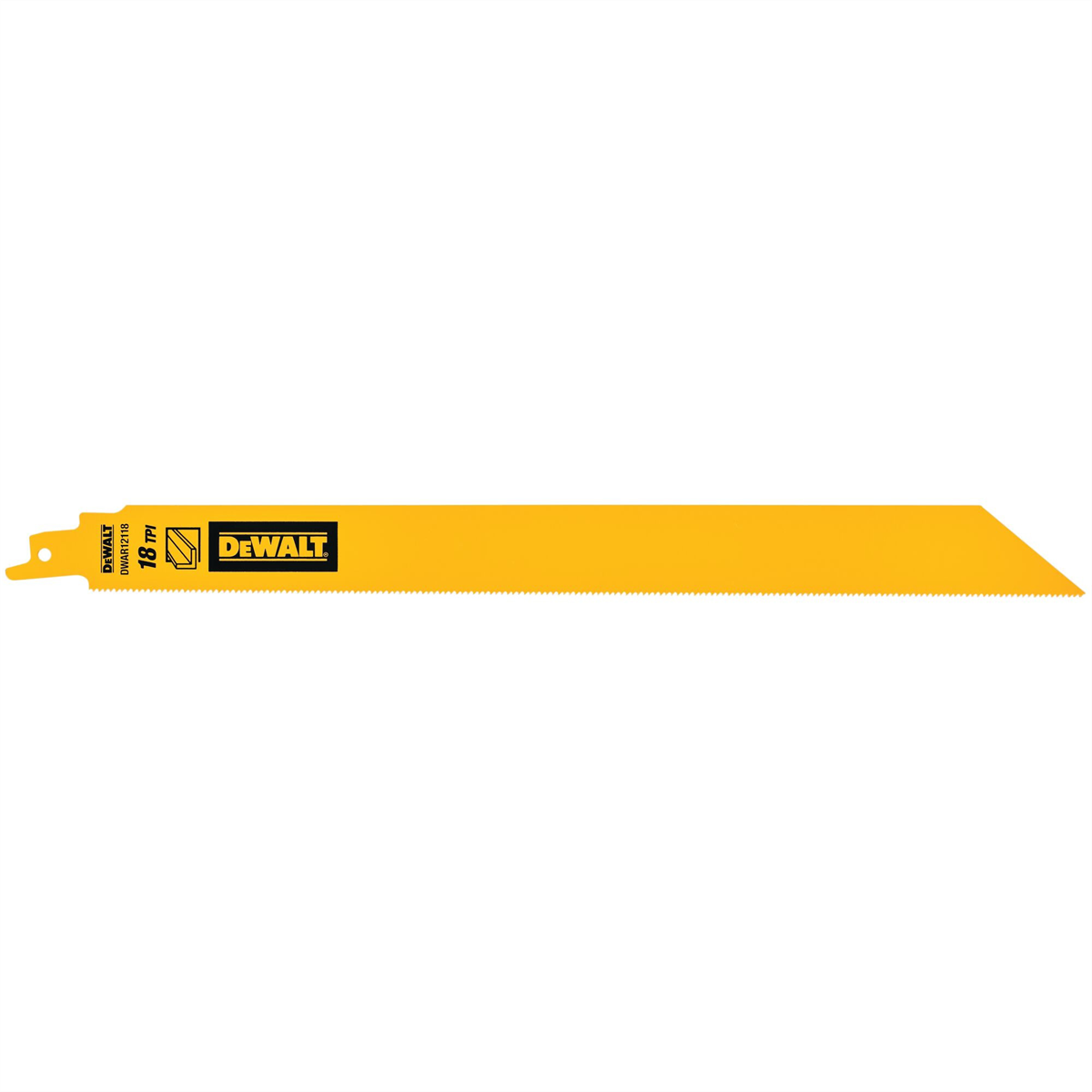 Dewalt 12in 18tpi 1in Recip Saw Bld 5-ct
