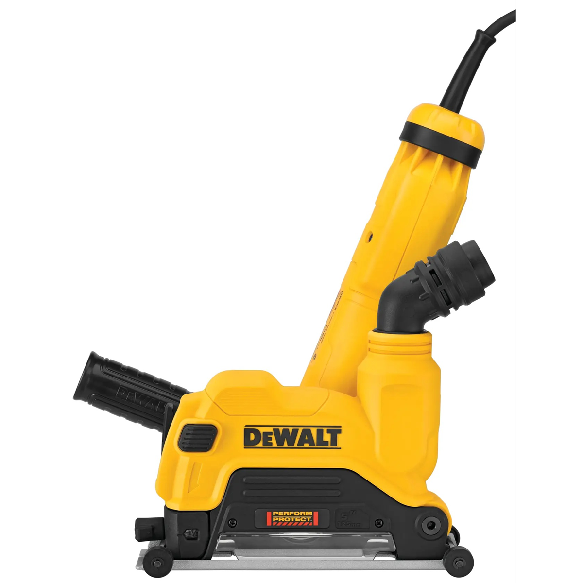 DEWALT Angle Grinder With Dust Shroud Kit, 4-1/2-Inch To 5-Inch