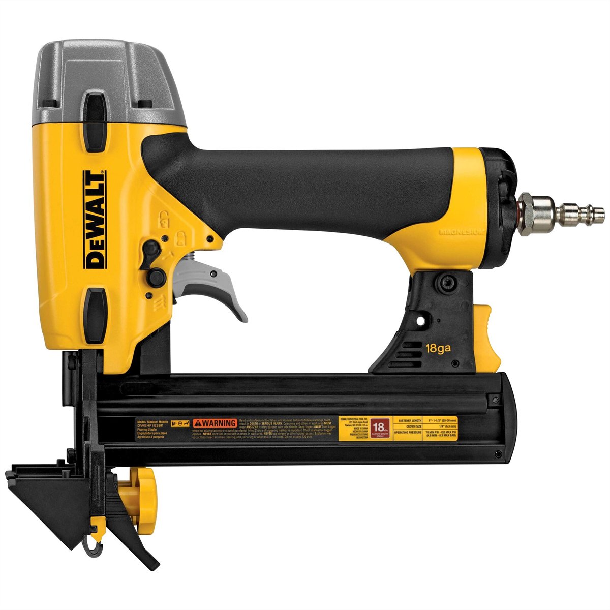 Dewalt 18 Ga 7/32" Crown Flooring Stapler