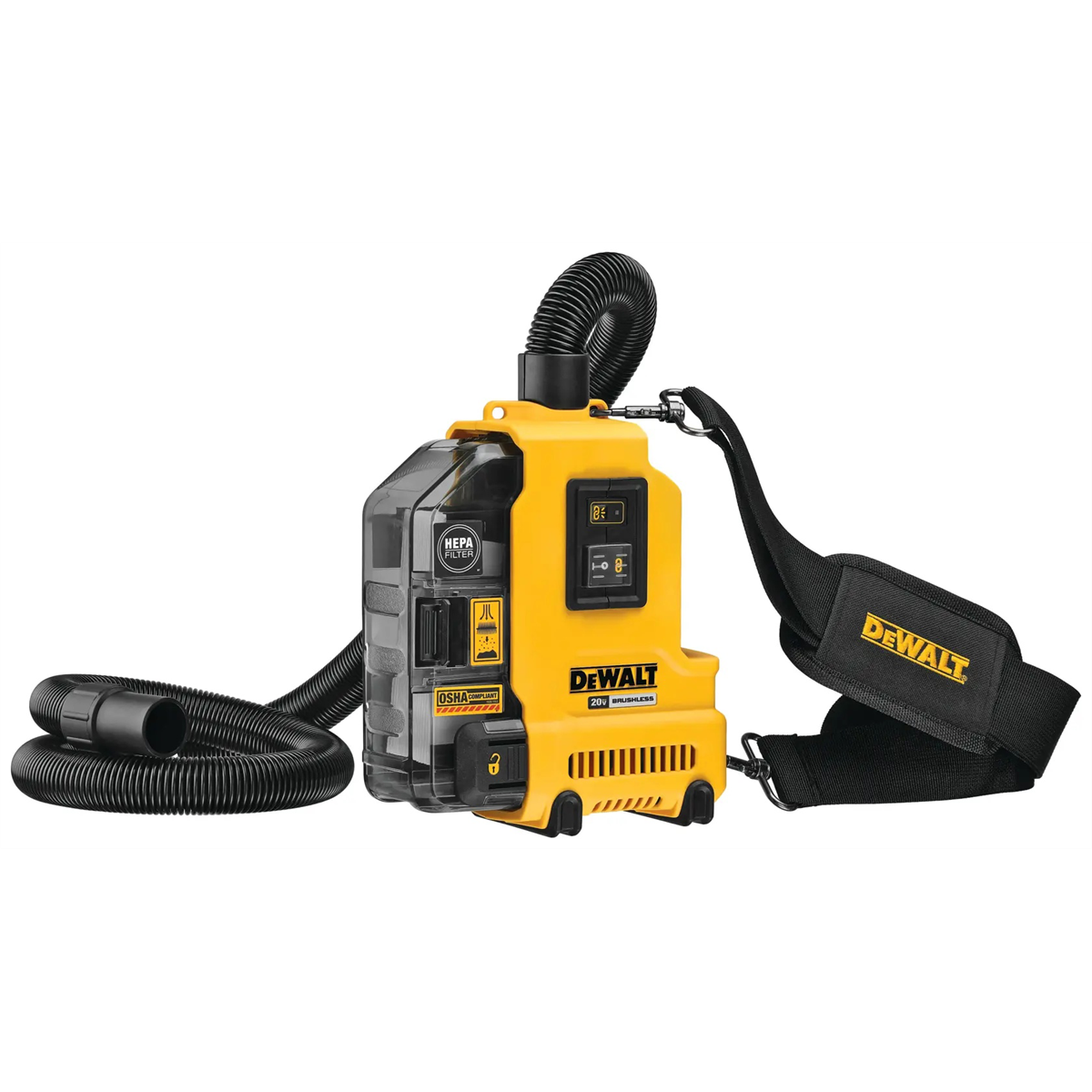 DEWALT 20V MAX* Brushless Cordless Universal Dust Extractor (Tool Only)