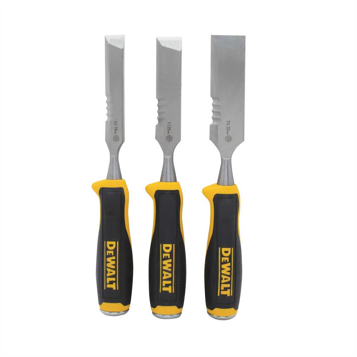 DEWALT 3 pc. Side Strike Wood Chisel Set