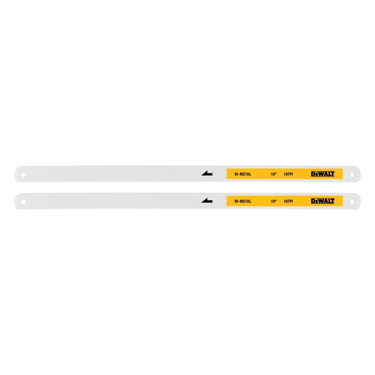 DEWALT 2 Pk Hacksaw Blades 10 In.