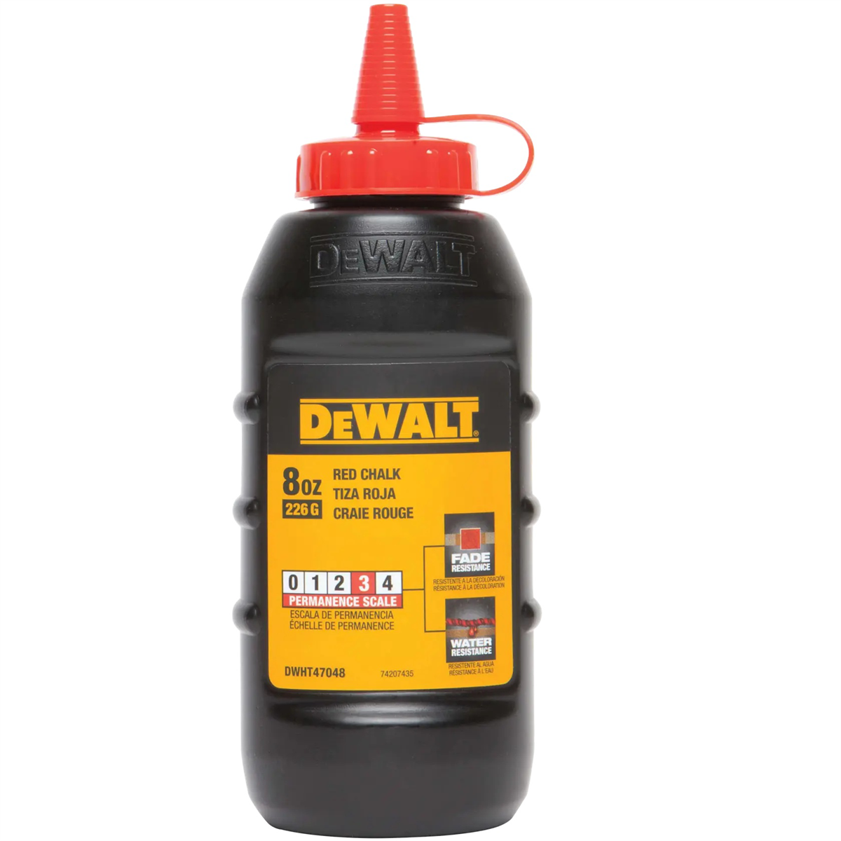 DEWALT 225 gr / 8 oz. Chalk - Red