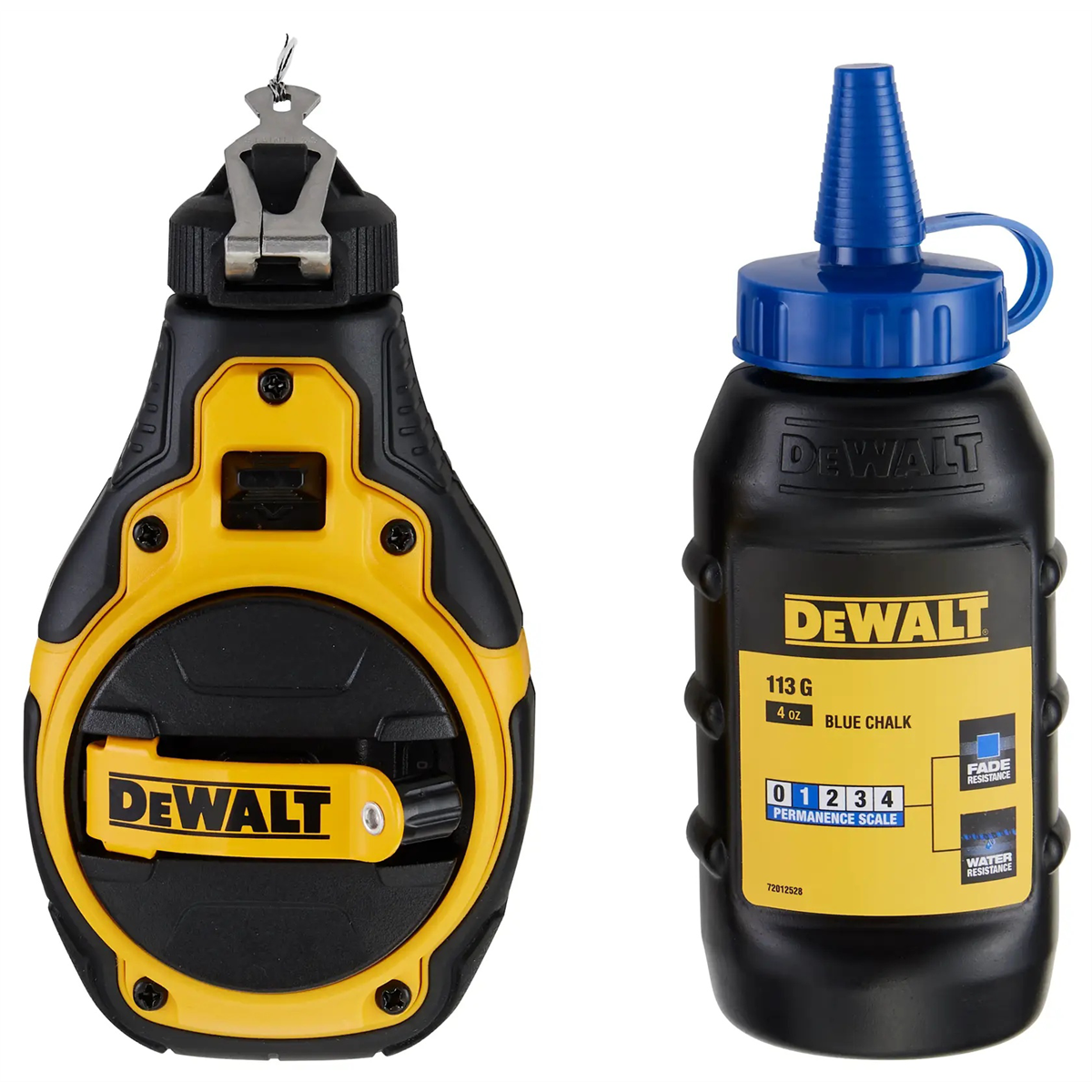 DEWALT Bi-Material Chalk Reel Kit (Blue)