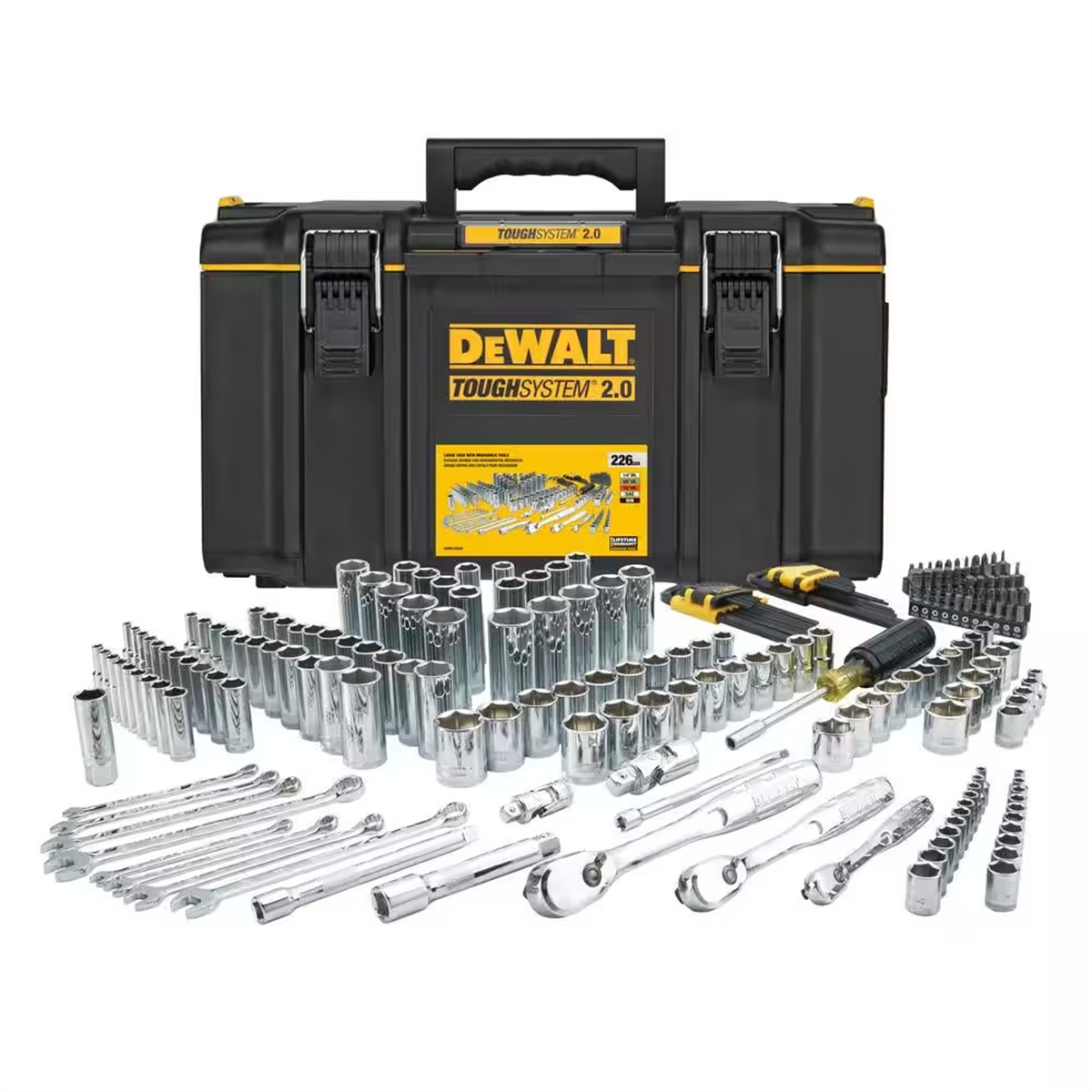DeWalt 226-Piece Mechanics Tool Set with ToughSystem 2.0 Box
