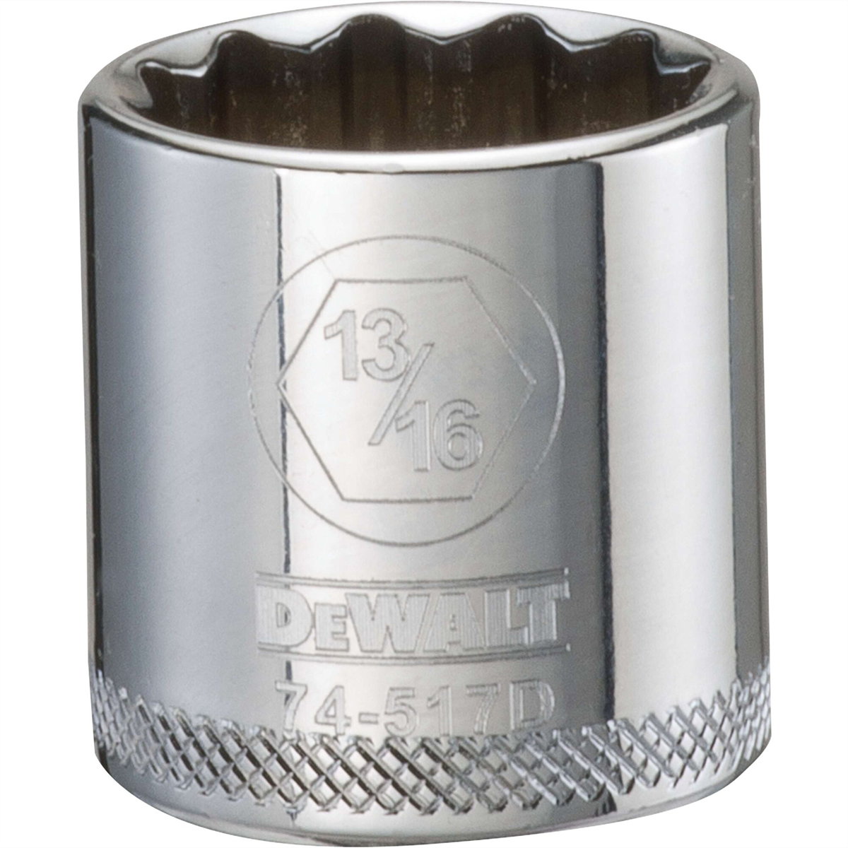 Dewalt 001pc 38dr Socket-12pt-13/16
