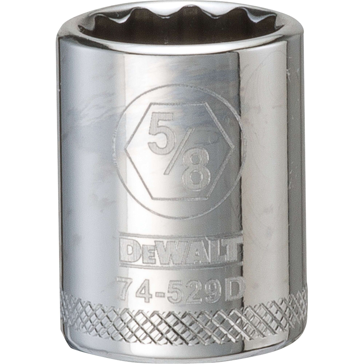 Dewalt 001pc 38dr Socket-12pt-5/8