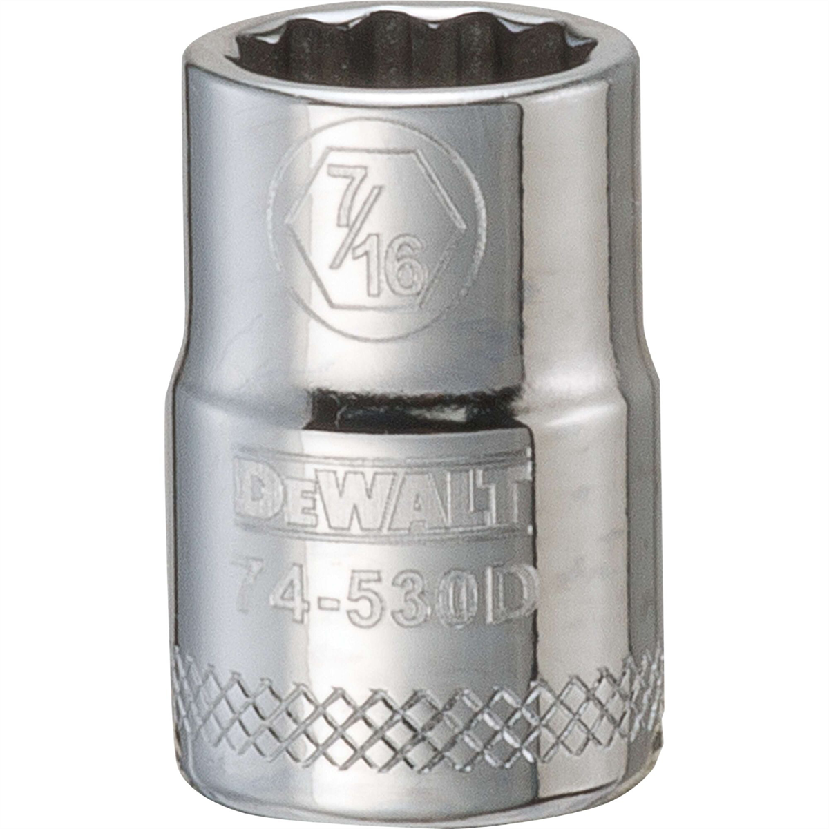 Dewalt 001pc 38dr Socket-12pt-7/16
