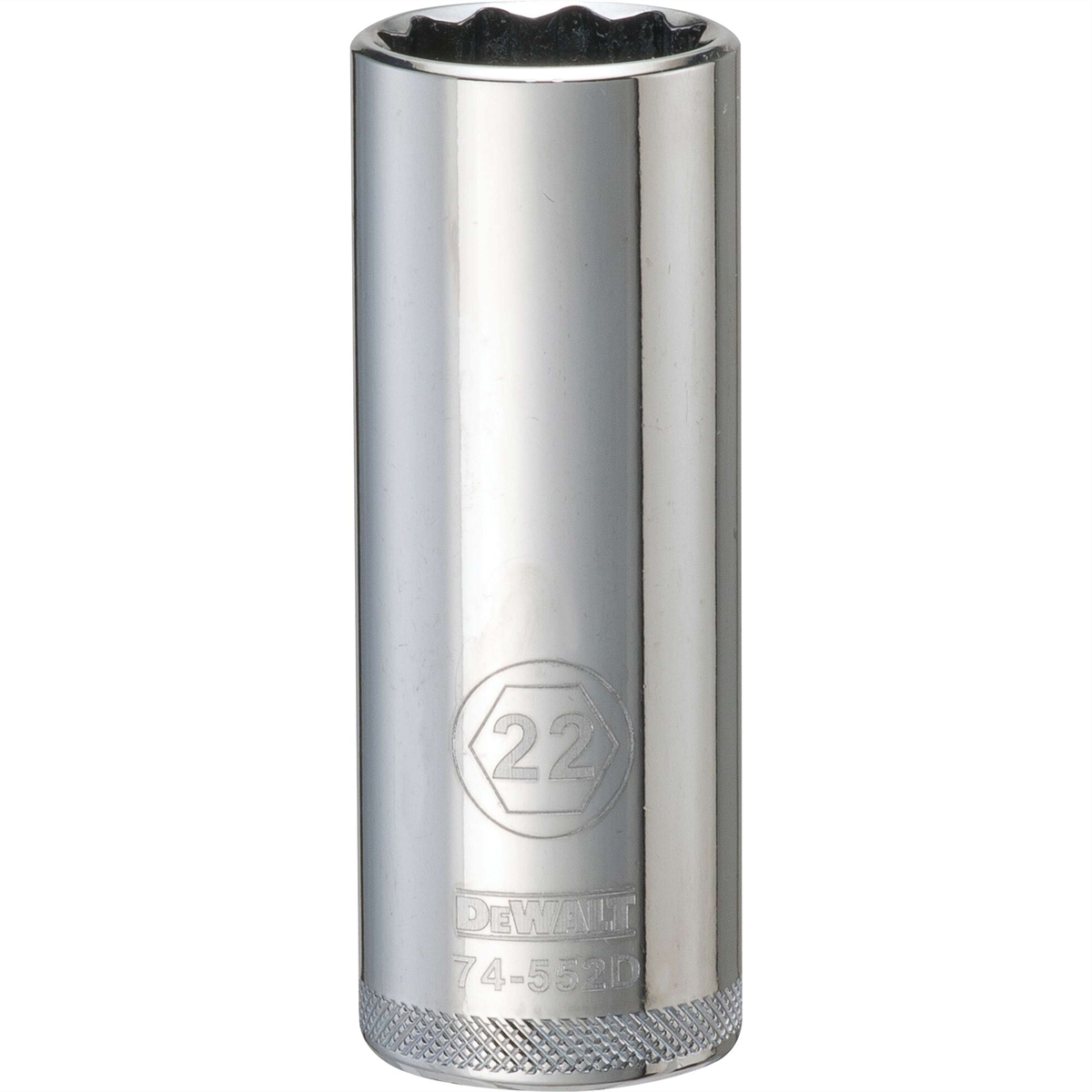 Dewalt 12 Point 1/2" Drive Deep Socket 22mm