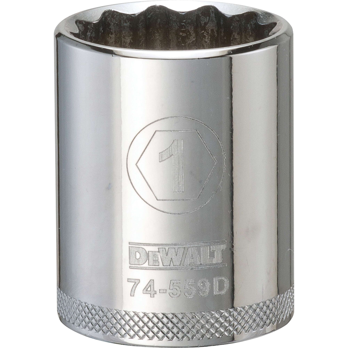 Dewalt 12 Point 1/2" Drive Socket 1" Sae
