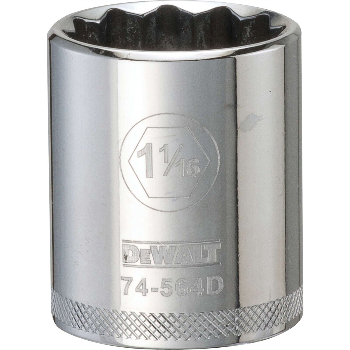 Dewalt 001pc 12dr Socket-12pt-1-1/16