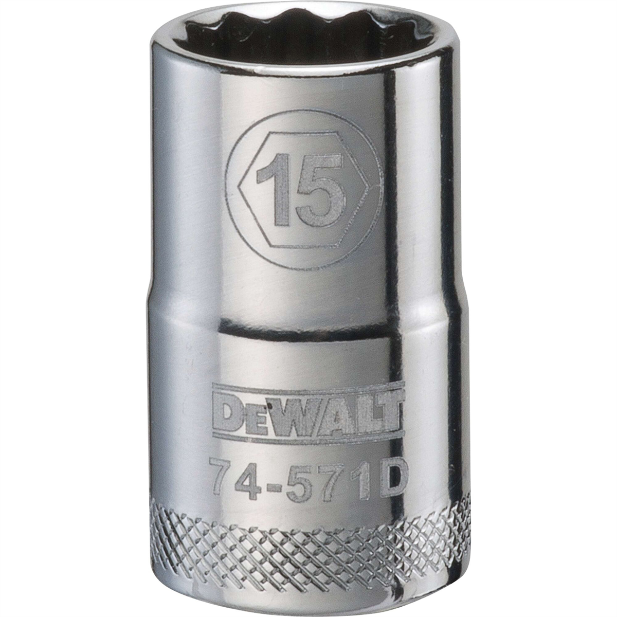 Dewalt 001pc 12dr Socket-12pt-15
