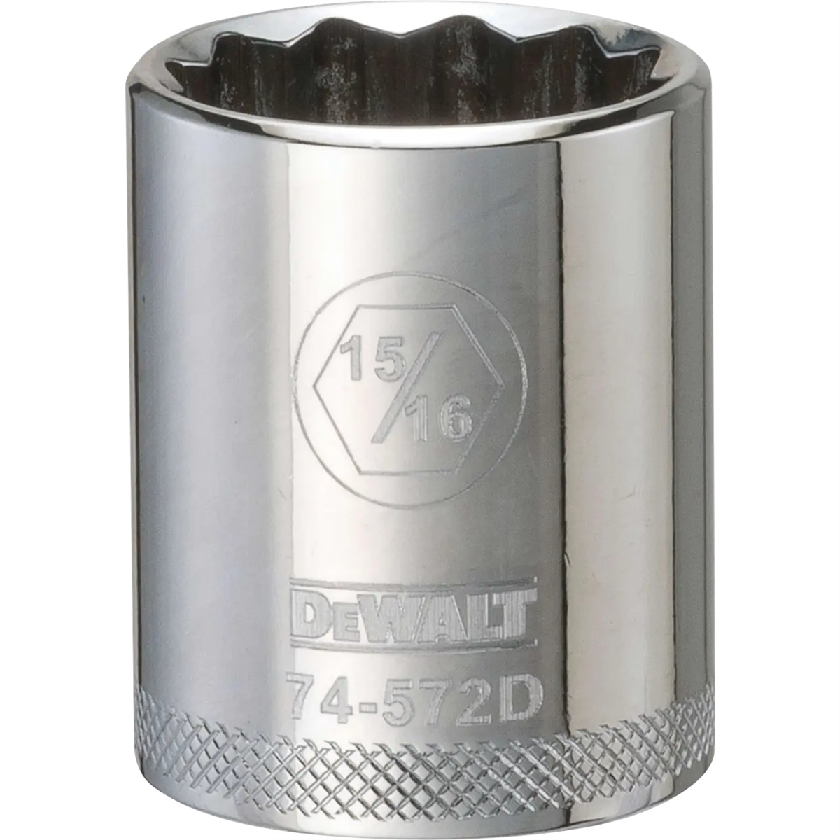 Dewalt 001pc 12dr Socket-12pt-15/16