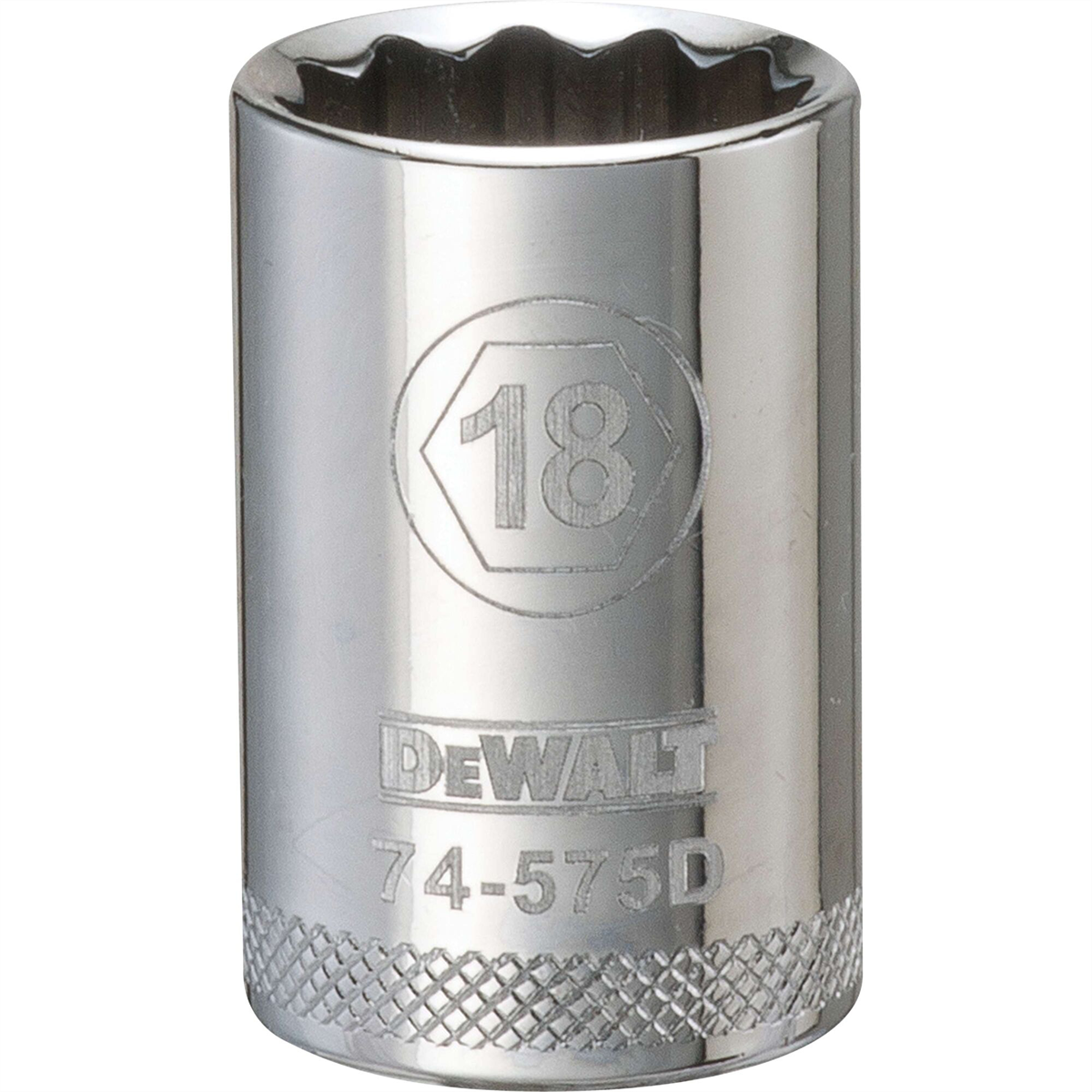 Dewalt 001pc 12dr Socket-12pt-18