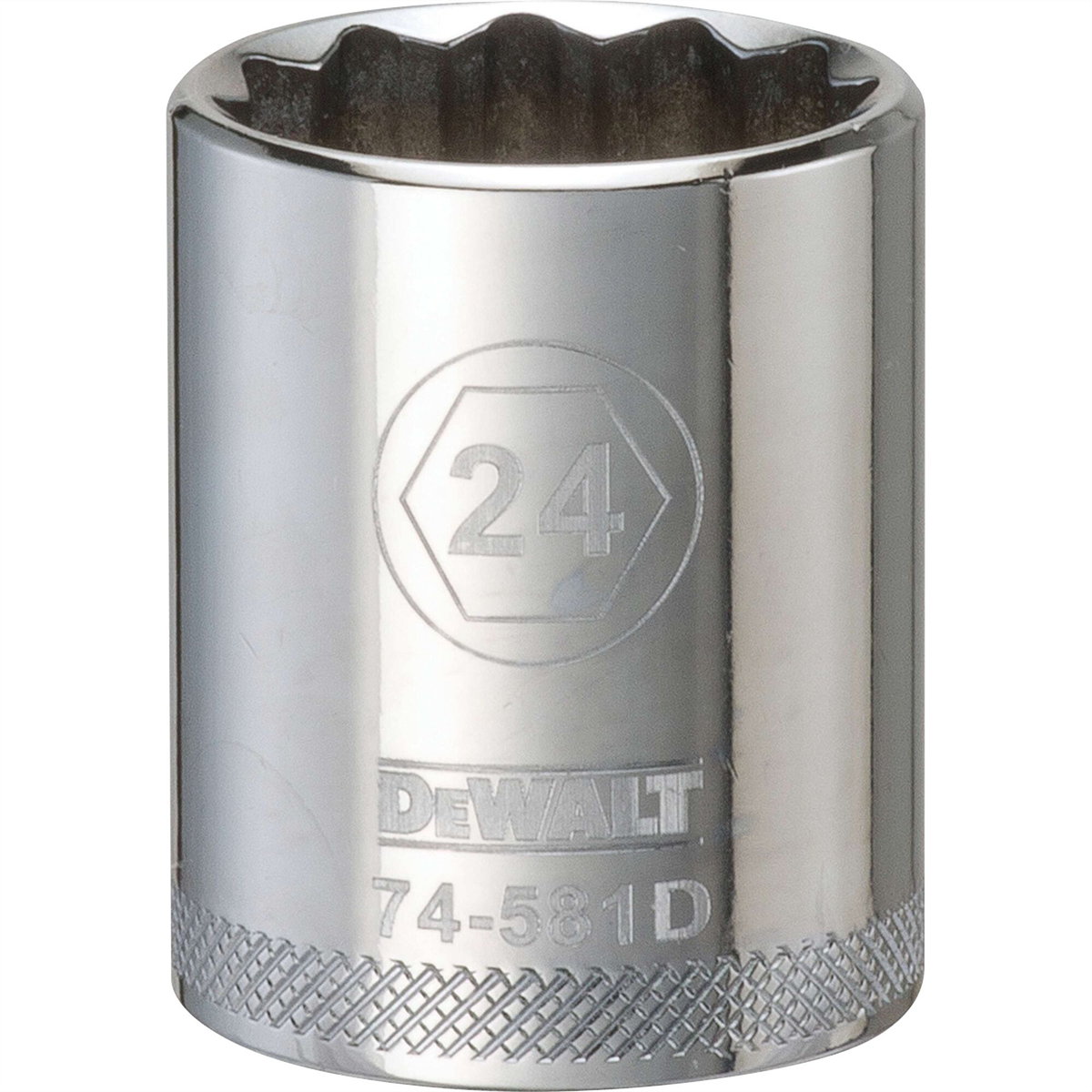 Dewalt 001pc 12dr Socket-12pt-24