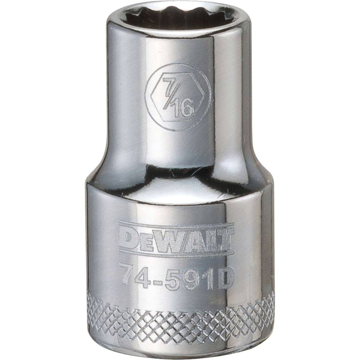 Dewalt 001pc 12dr Socket-12pt-7/16