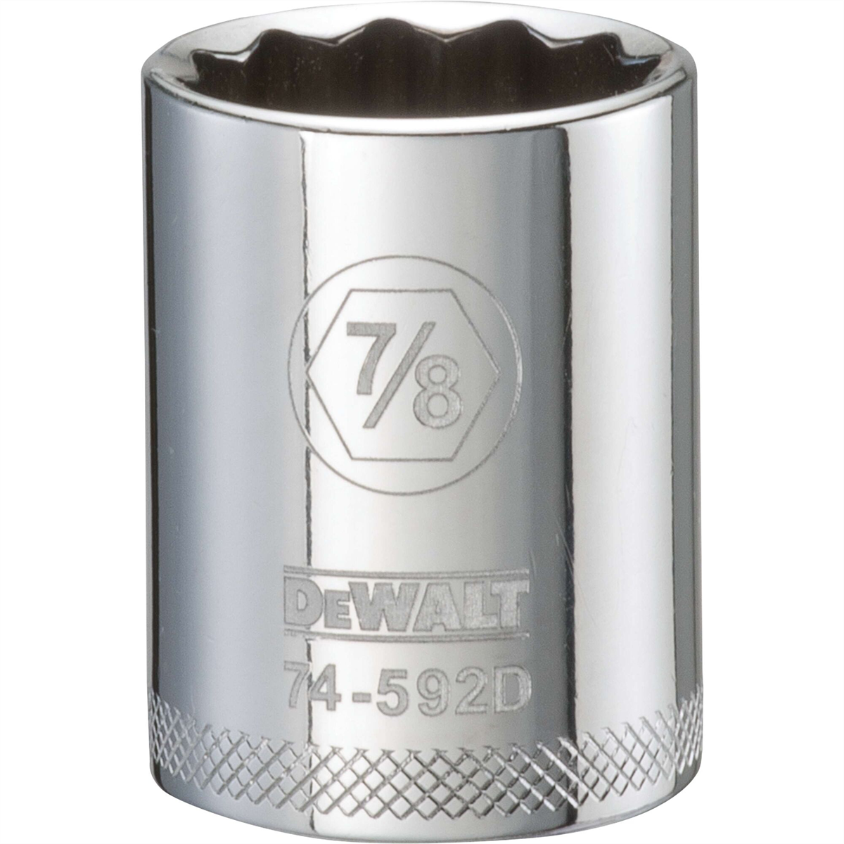 Dewalt 001pc 12dr Socket-12pt-7/8