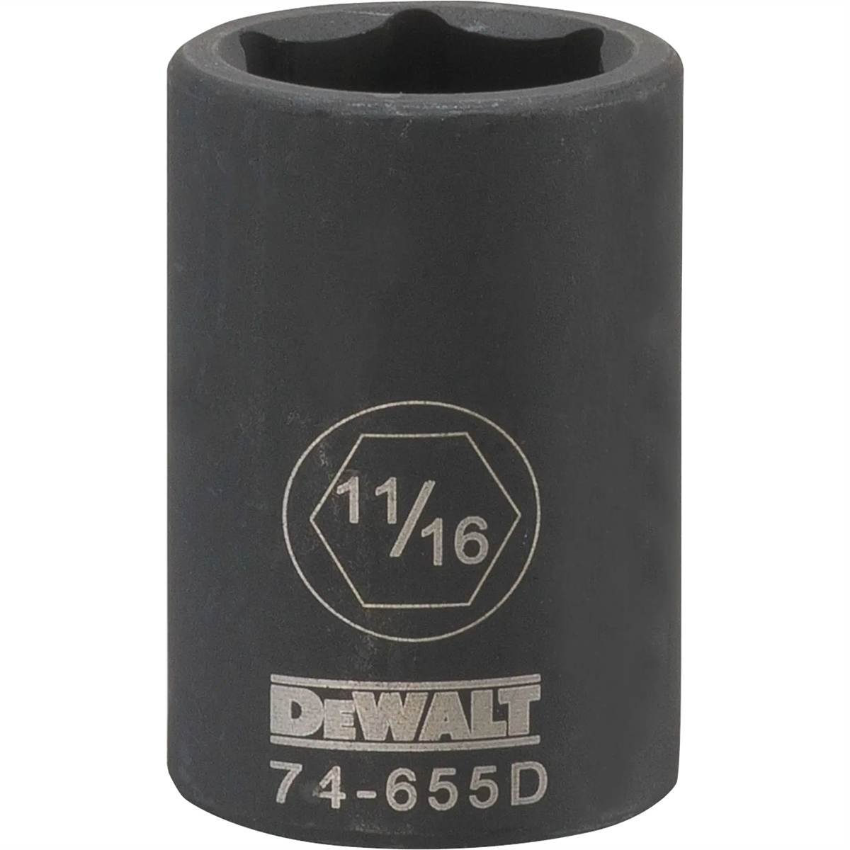 Dewalt Dwmt 6pt 1/2in Dr Im Skt 11/16in Sae