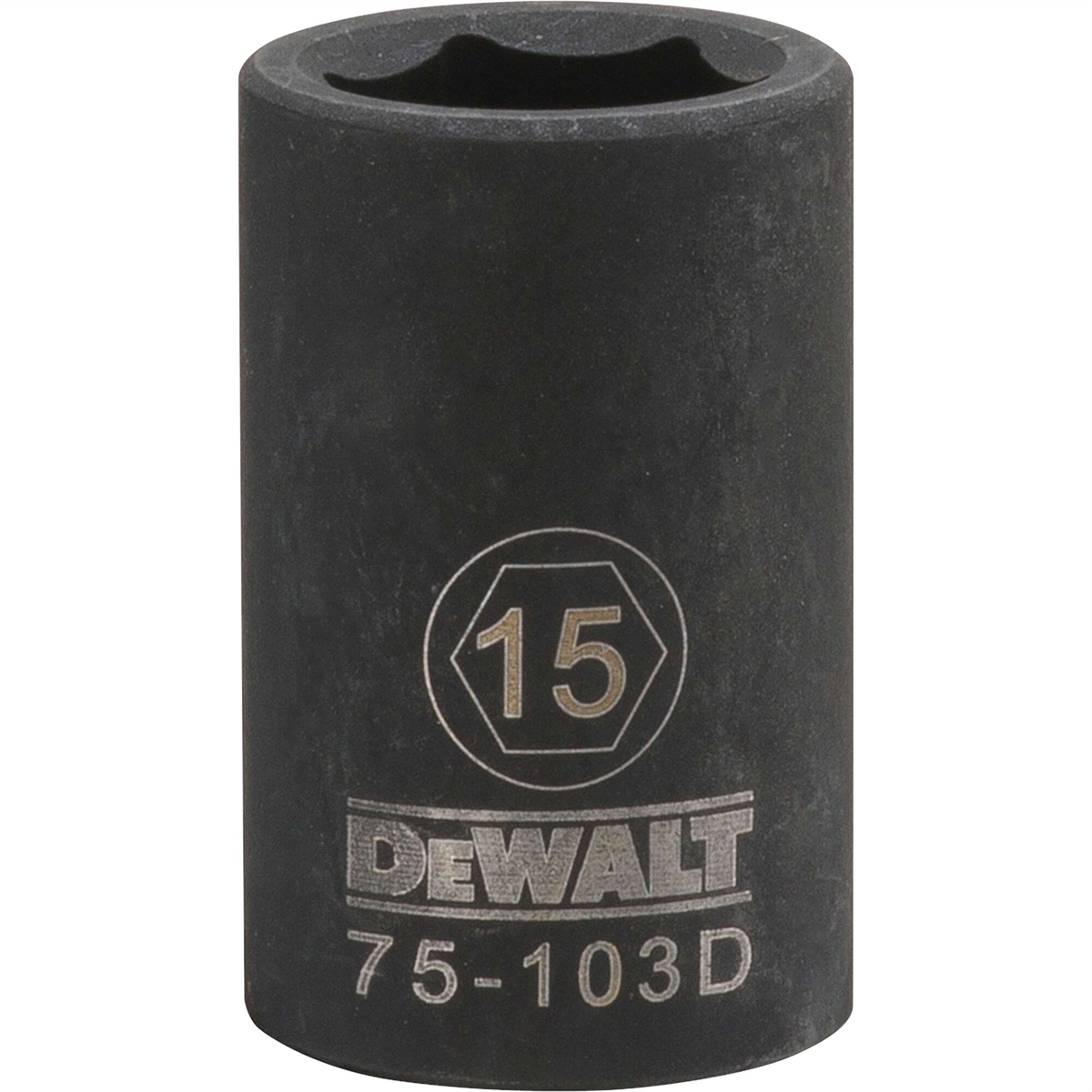 Dewalt Dwmt 6pt 1/2in Dr Im Skt 15 Mm