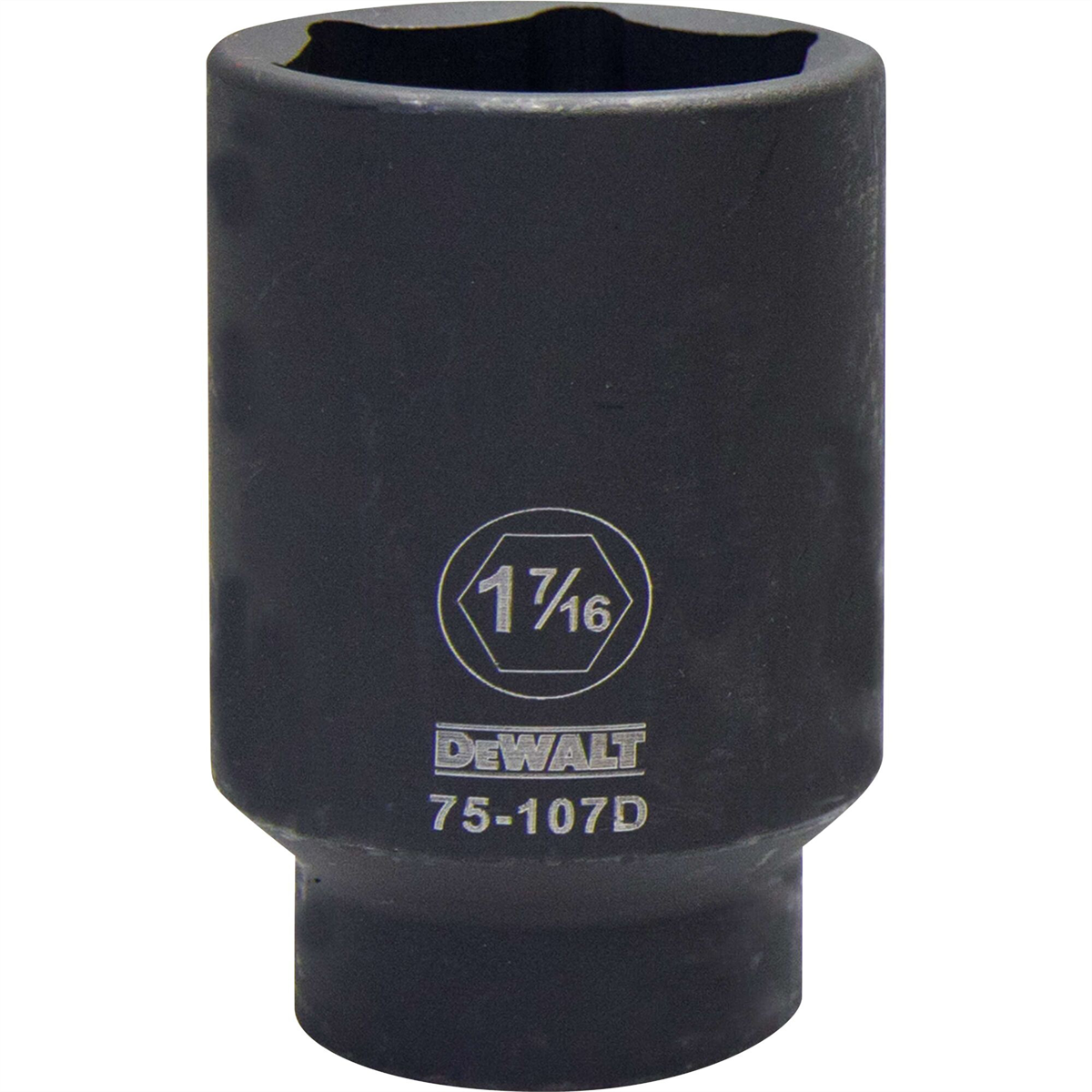 Dewalt 6 Pt 1/2" Deep Drive Impact Socket 1-7/16in Sae