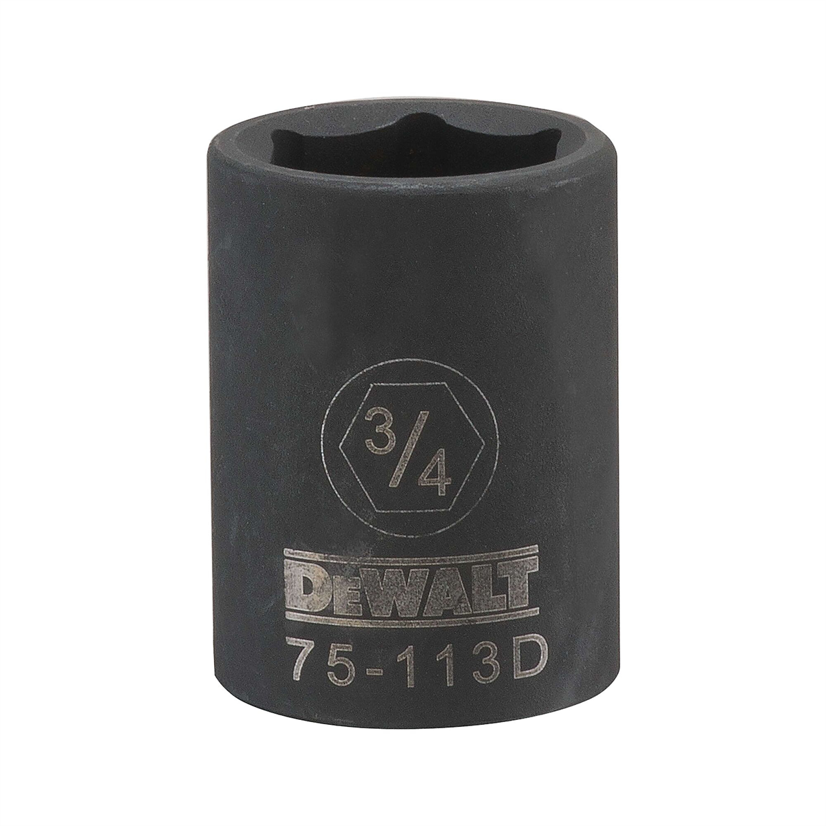 Dewalt 6 Point 1/2" Drive Impact Socket 3/4" Sae