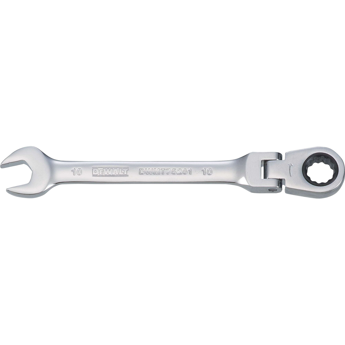 DEWALT 001Pc Flex Ratcheting Comb. Wrench 10