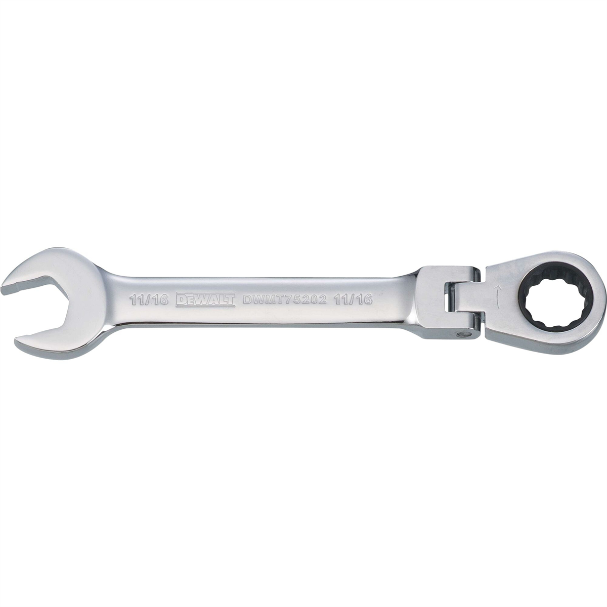 DEWALT 001Pc Flex Ratcheting Comb. Wrench 11/16
