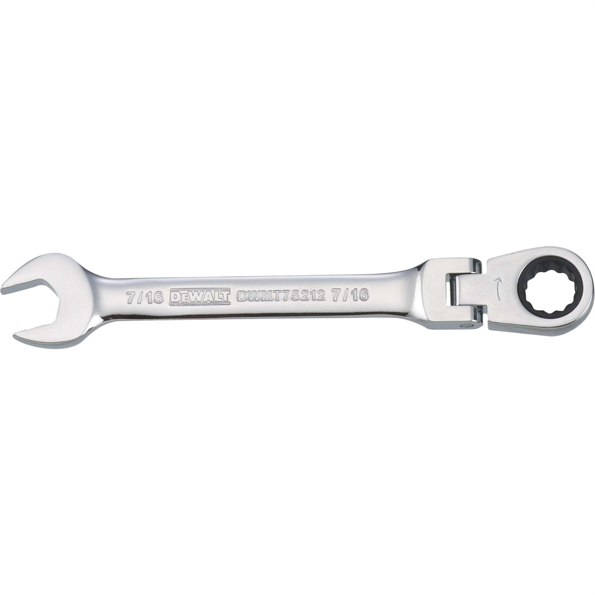 DEWALT 001Pc Flex Ratcheting Comb. Wrench-7/16