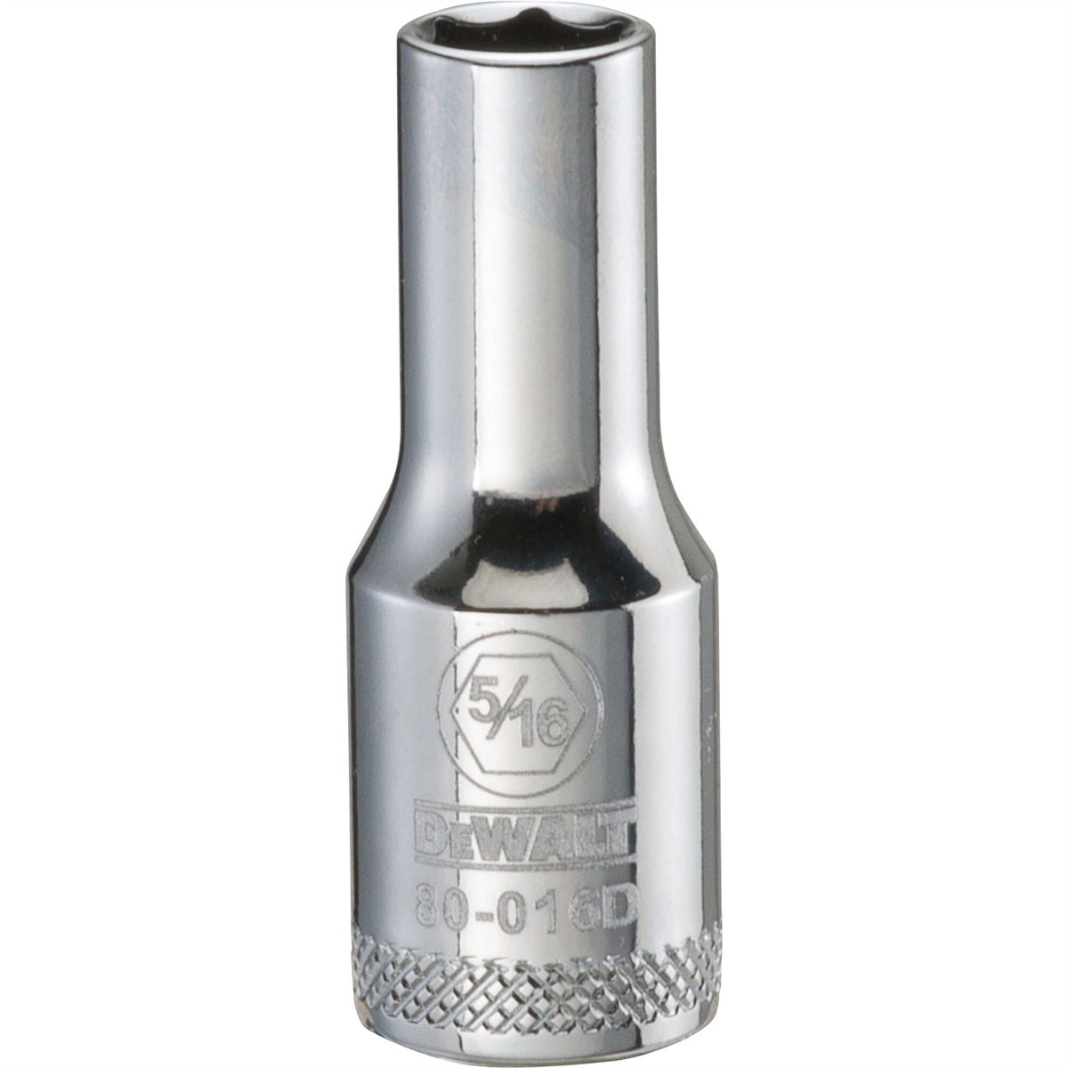 Dewalt 001pc 38dr Deep Socket-06pt- 5/16