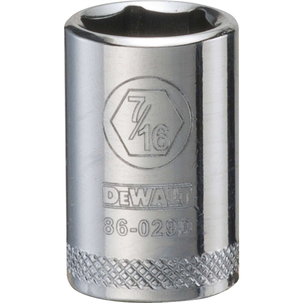 Dewalt 001pc 14dr Socket-06pt-7/16