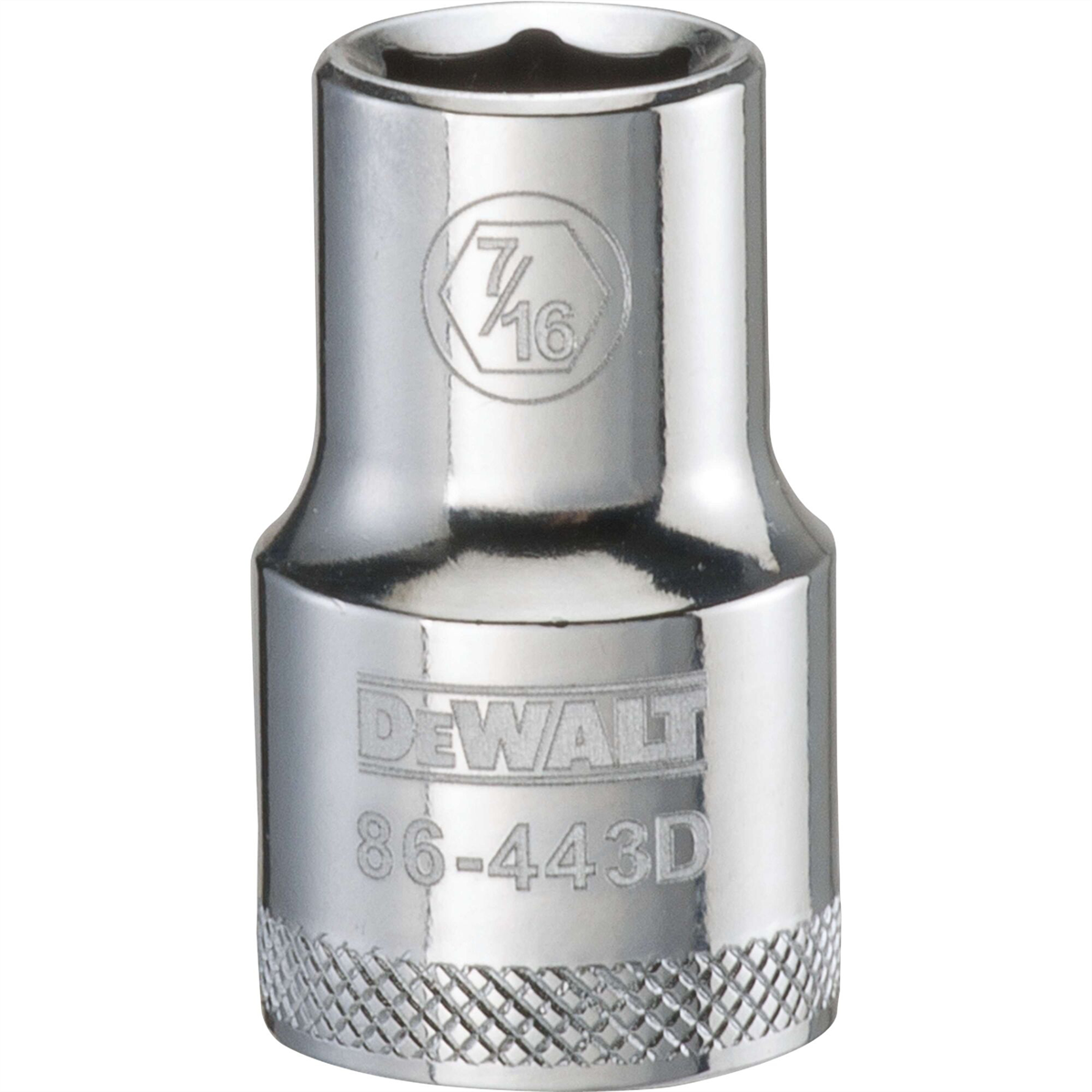Dewalt 001pc 12dr Socket-06pt-7/16