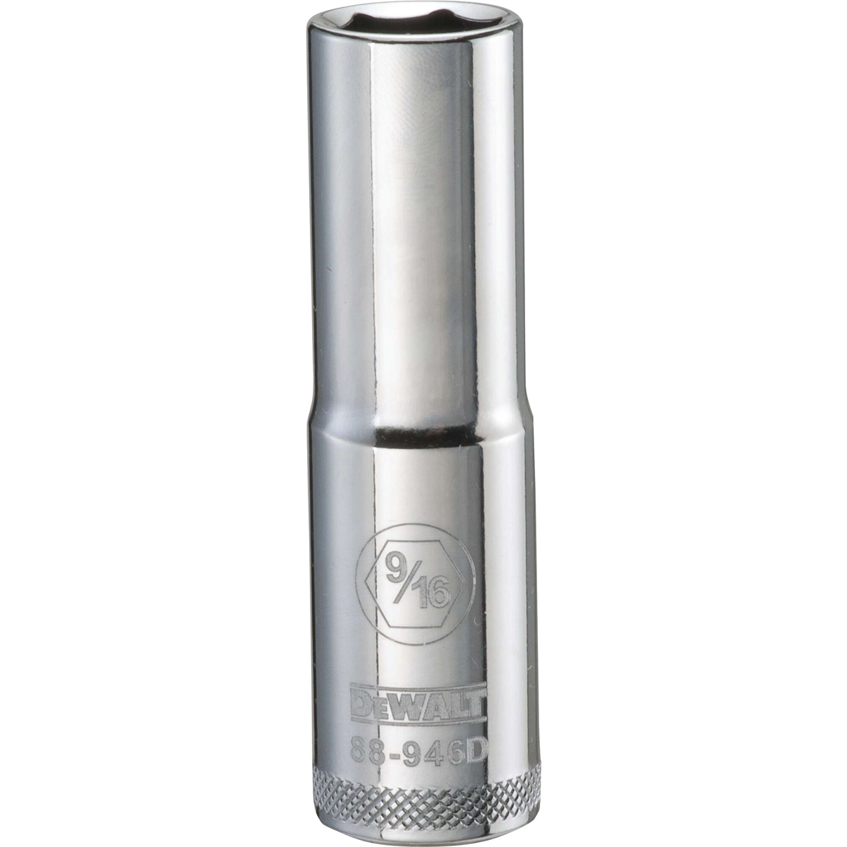 DEWALT 001Pc 12Dr Deep Socket-06Pt-9/16