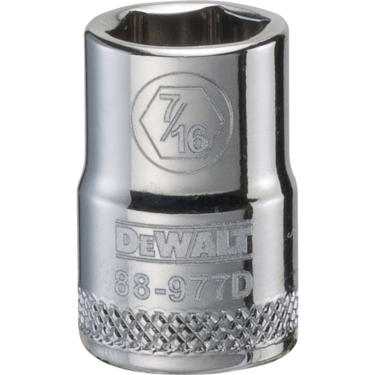 Dewalt 001pc 38dr Socket-06pt-7/16