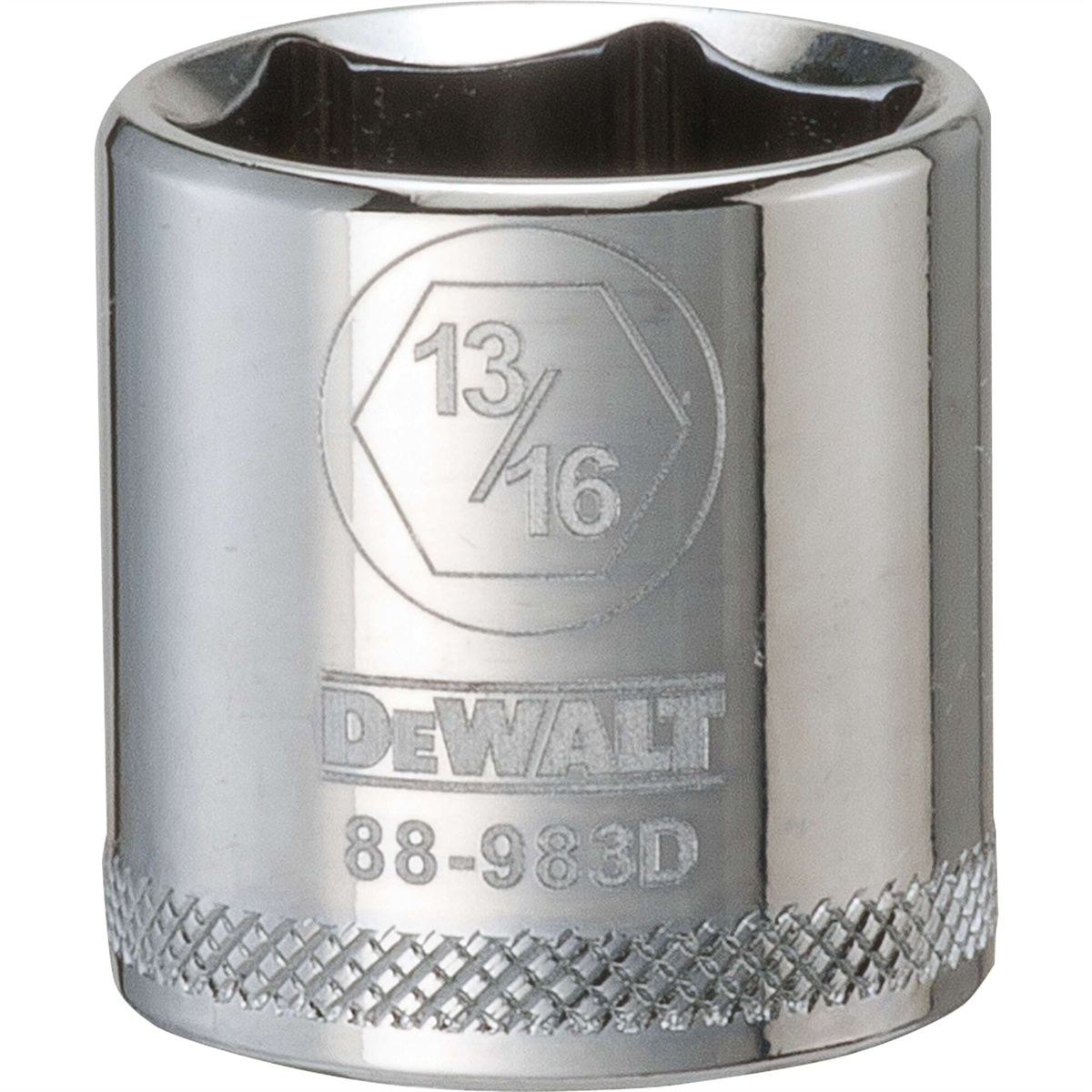 DEWALT 001Pc 38Dr Socket-06Pt-13/16
