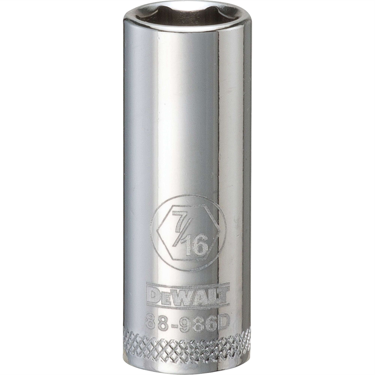 DEWALT 001Pc 38Dr Deep Socket-06Pt-7/16